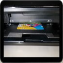 Canon Pixma TS8010 zum PVC Kartendrucker machen mit der SPP312 Kartenschublade - Inkjet Print Cardtray inkl. 10 Inkjet PVC Karten