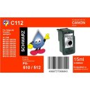 C112- TiDis Ersatzdruckerpatrone mit 15ml Inhalt - PG510...