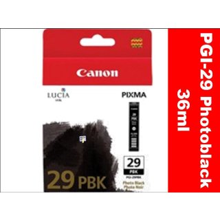Canon PGI-29PBK -Fotoschwarz- Tinte