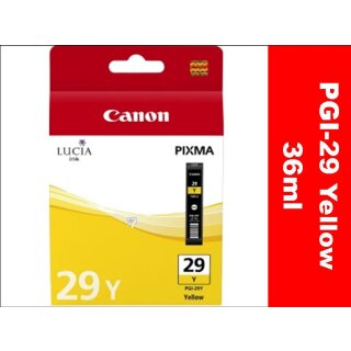 Canon PGI-29Y -gelb- Tinte