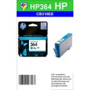 HP364C - Original CB318EE - cyan- Druckpatrone mit 3ml...