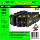 HP951MP - TiDis Multipack  mit 4 XL Ersatzpatronen...