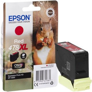 Epson 478 XL - Epson Tintenpatrone Rot C13T04F54010