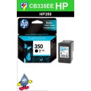 HP350BK - Original CB335EE - schwarz -Druckpatrone mit...