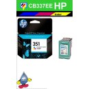 HP351C - Original CB337EE - color -Druckpatrone mit 3,5ml...