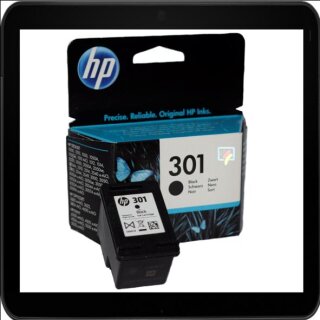 HP301BK - Original CH561EE- schwarz-Druckpatrone mit 3ml Inhalt und ca. 190 Seiten Druckleistung nach Iso