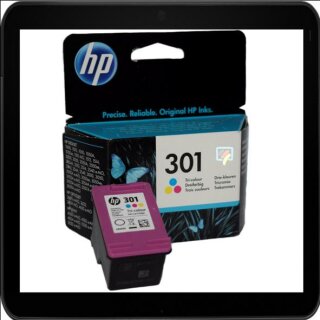 HP301C - Original CH562EE- color-Druckpatrone mit 3ml Inhalt und ca. 165 Seiten Druckleistung nach Iso
