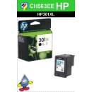 HP301BXL - Original CH563EE- schwarz-Druckpatrone mit 8ml Inhalt und ca. 480 Seiten Druckleistung nach Iso