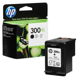 HP300BXL - Original CC641EE- schwarz-Druckpatrone mit ca. 600 Seiten Druckleistung nach Iso