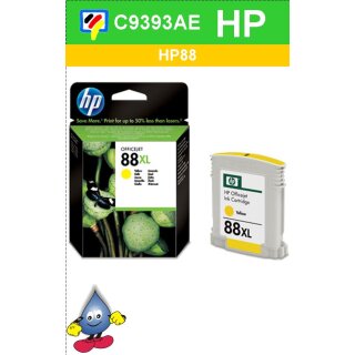 HP88Y XL - Original C9393AE-gelb-Druckpatrone mit 17ml Inhalt zum Superangebot