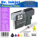 BR55 - Dr. Inkjet Komplettset 250ml Premium Nachfülltinte für Brother Druckerpatronen von LC-1280 bis LC-01 abwärtskompatibel