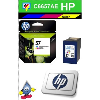 HP57C - Original C6657AE-color-Druckpatrone mit 17ml Inhalt /ersetzt HP57CXL