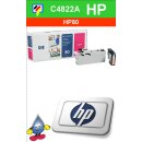 HP80M - Original C4822A-magenta-Druckkopf mit 17ml Inhalt...