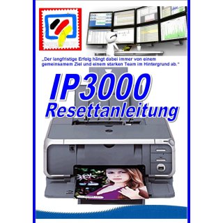 AN0102 - Resettanleitung für Canon Drucker IP3000