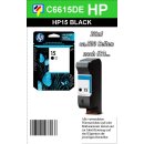 HP15BK - Original C6615DE-schwarz-Druckpatrone mit 25ml...