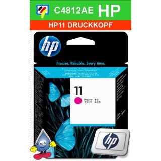 HP11M - Original C4812AE -magenta- Druckkopf mit 8ml Inhalt zum Superangebot