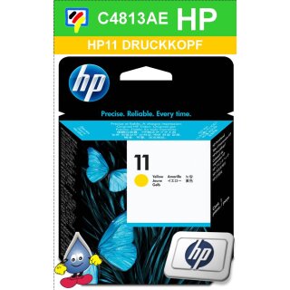 HP11Y - Original C4813AE -gelb- Druckkopf mit 8ml Inhalt zum Superangebot