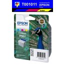 T001011 -5 farbig- Epson Original Druckerpatrone mit 66ml...