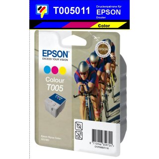 T005011 -color- Epson Original Druckerpatrone mit 67ml Inhalt -C13T00501110-